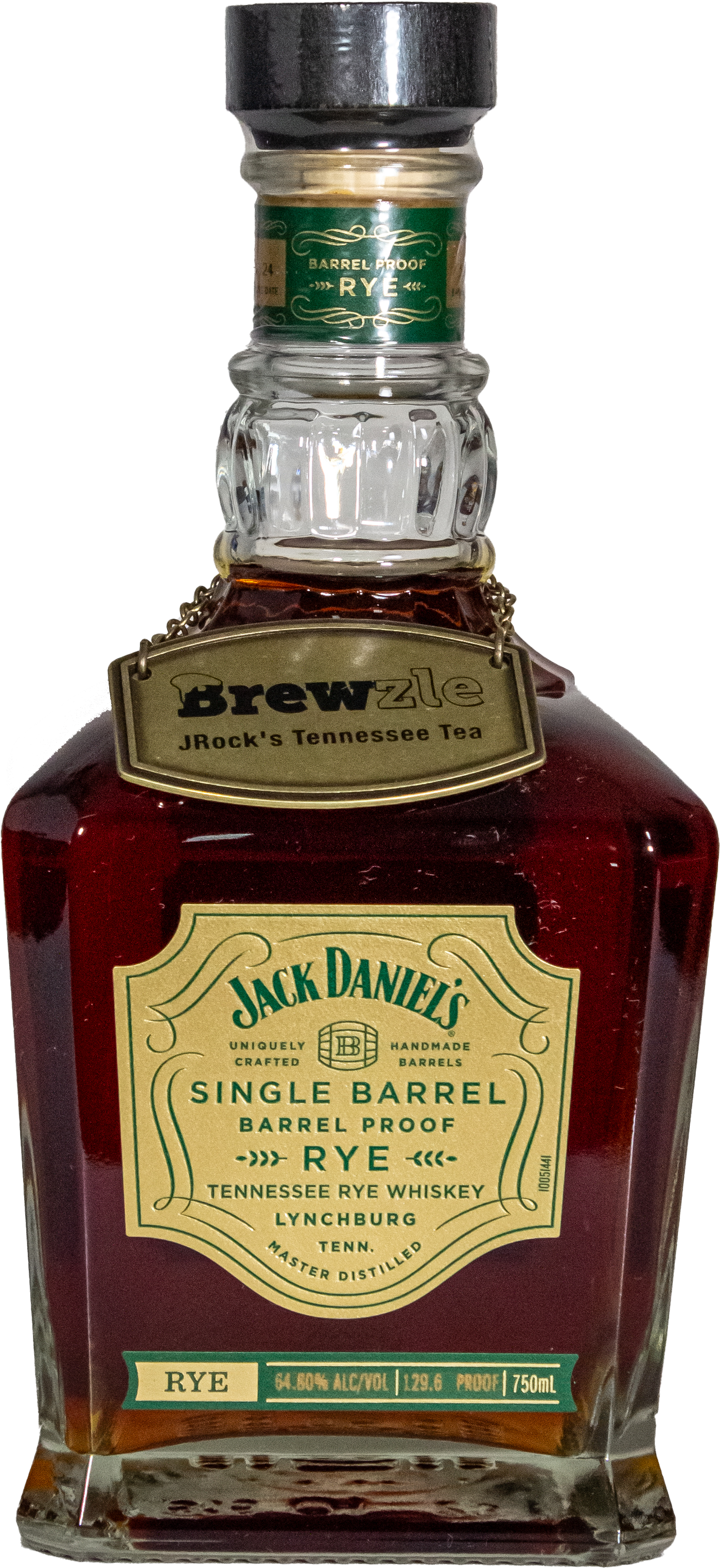 Jack Daniel's JRock's Tennessee Tea 24-08241 | 129.6 Proof | Brewzle Exclusive