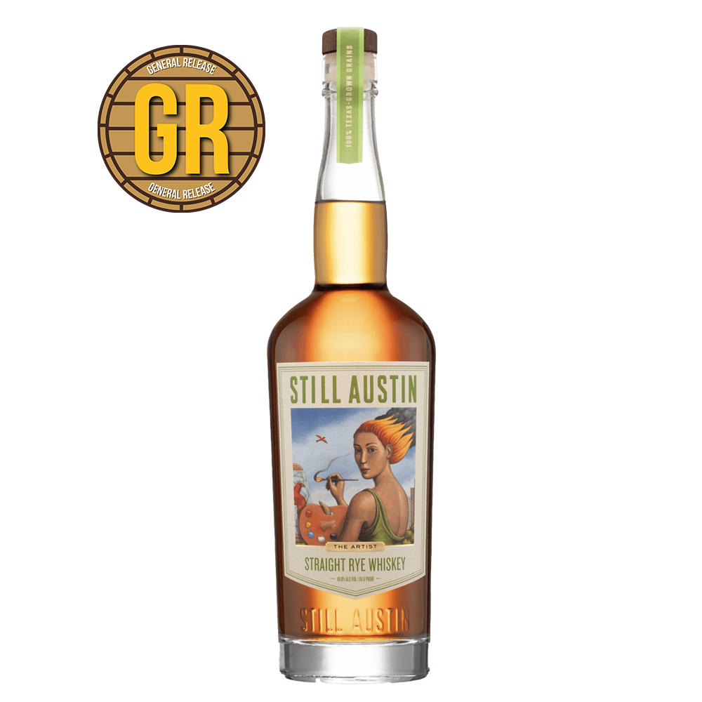 Still Austin The Artist Straight Rye - 99.6 Proof - 750ml