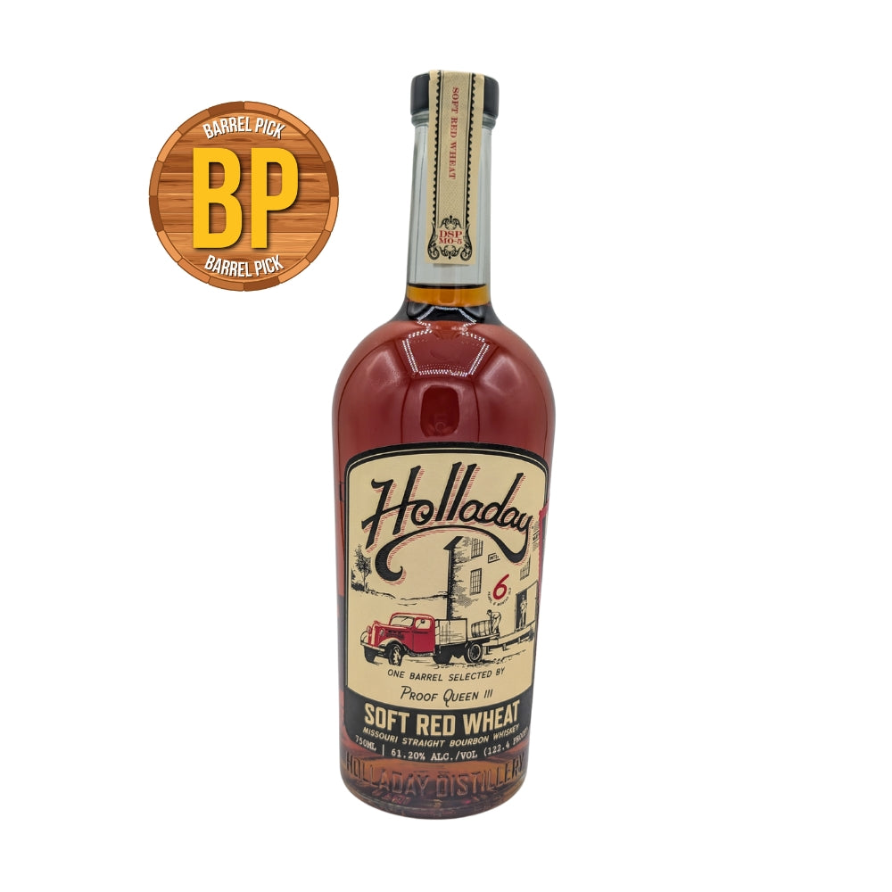 Holladay Soft Red Wheat “Proof Queen III” |  122.4 Proof | Brewzle Exclusive