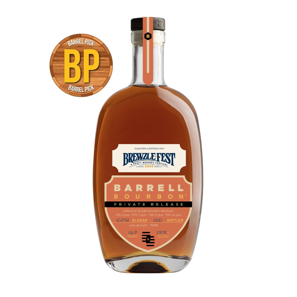 Barrell Craft Spirits Bourbon | 116.7 Proof | Brewzle Fest Exclusive