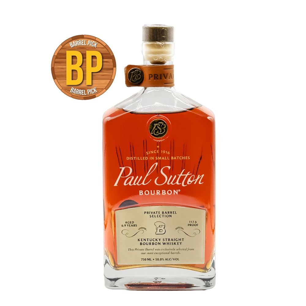 Paul Sutton Bourbon |  117.6 Proof | Brewzle Exclusive