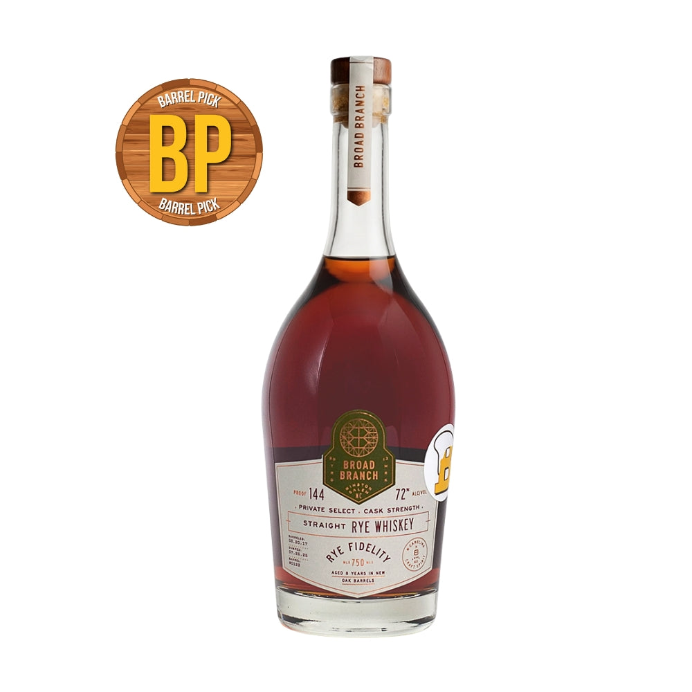 Broad Branch Rye Whiskey |  144 Proof | Brewzle Exclusive
