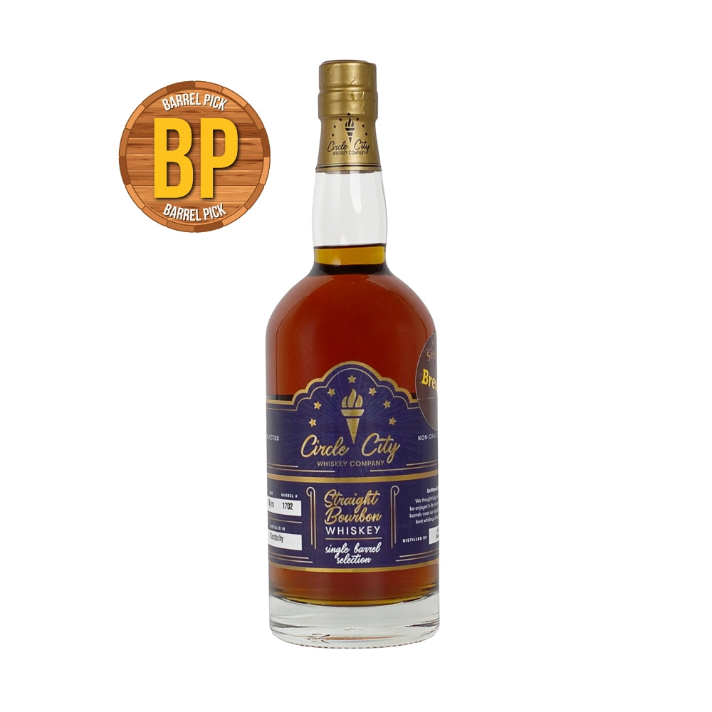 Circle City 9-Year-Old Bourbon |  124.4 Proof | Brewzle Exclusive