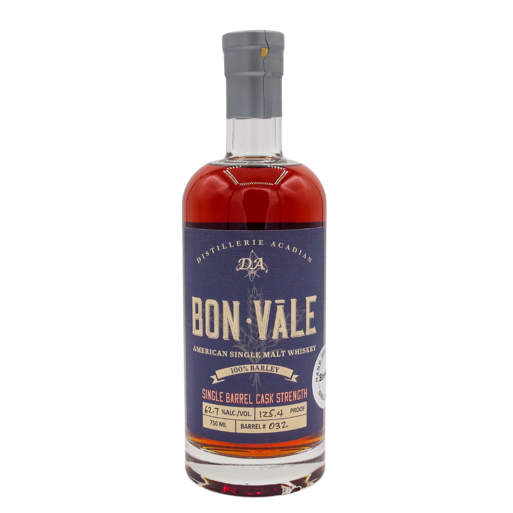 Bon Vale Single Barrel Cask Strength Barrel 32 | American Single Malt | 750 ml | Brewzle Exclusive