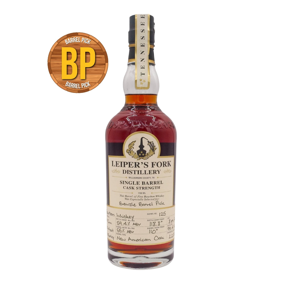Leiper’s Fork Single Barrel Bourbon | Brewzle Exclusive