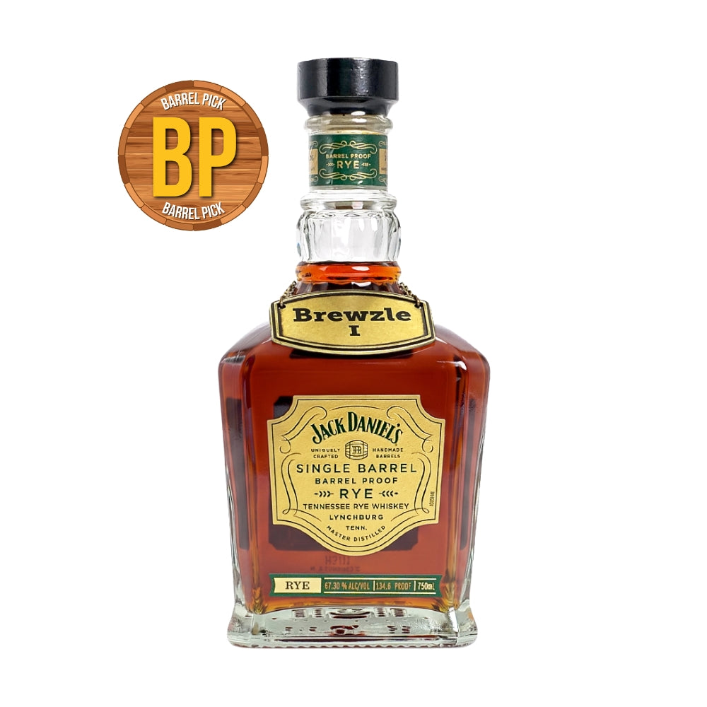 Jack Daniel’s Tennessee Rye “Brewzle I” |  134.6 Proof | Brewzle Exclusive