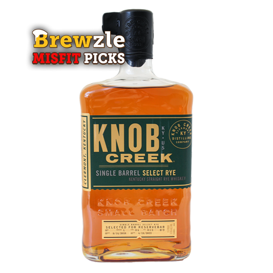 Knob Creek Rye ‘ReserveBar’ - Brewzle Misfit Pick - 750ml