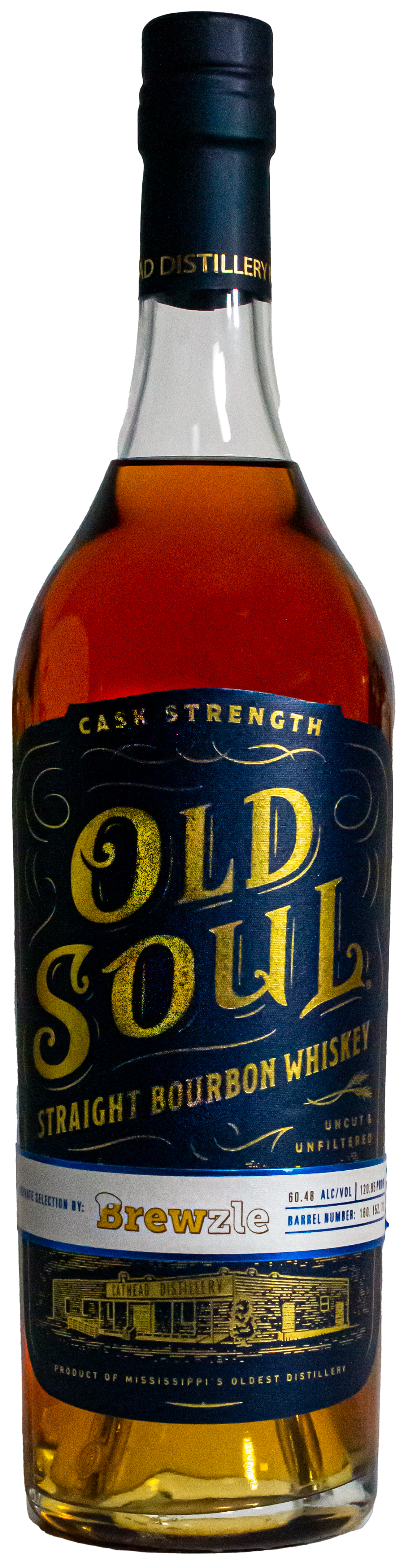 Old Soul Bourbon Blend Barrel 160, 152, 73 | 120.95 Proof | Brewzle Exclusive 750ml