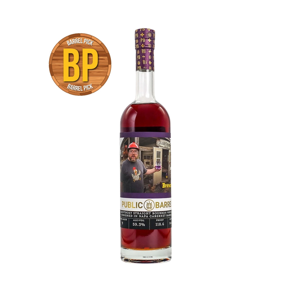 Public Barrel Bourbon #181 |  118.6 Proof | Brewzle Exclusive