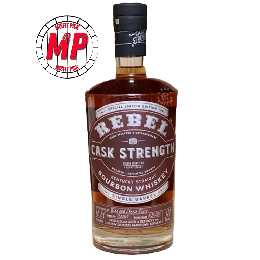 Rebel Cask Strength Bourbon ‘Bourbon Enthusiast’ - Brewzle Misfit Pick