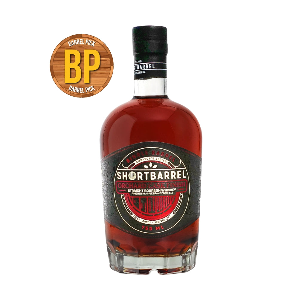 Shortbarrel Orchard Series Apple Brandy Finished Bourbon |  120 Proof | Brewzle Exclusive