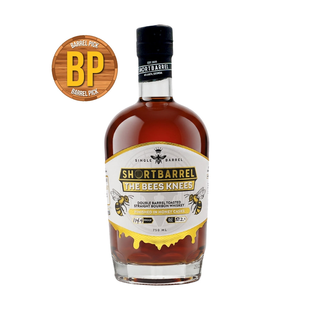 Shortbarrel Bees Knees Honey Finished Bourbon |  114.4 Proof | Brewzle Exclusive