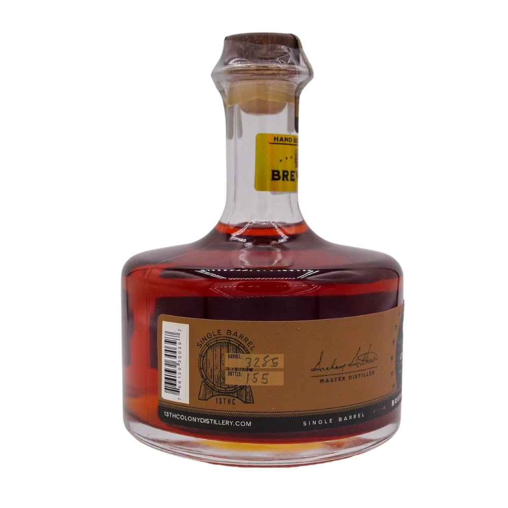 Thirteenth Colony Single Barrel Bourbon | Brewzle Exclusive