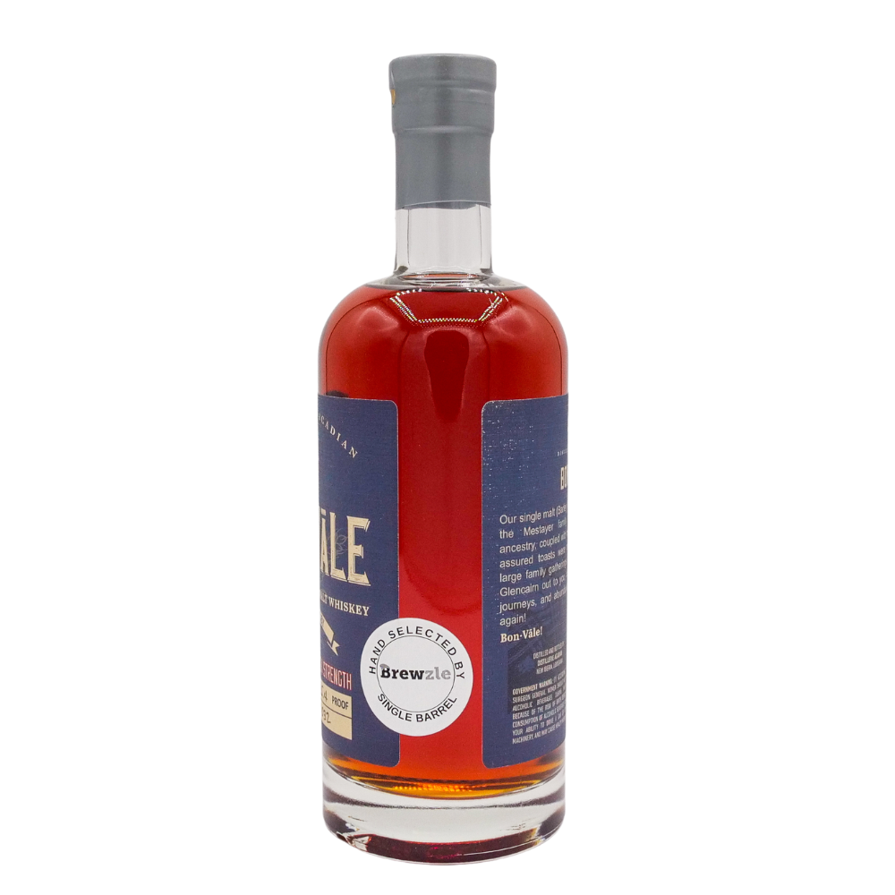 Bon Vale Single Barrel Cask Strength Barrel 32 | American Single Malt | 750 ml | Brewzle Exclusive