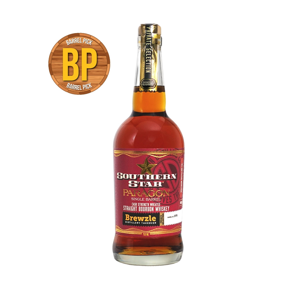Southern Star Paragon Wheated Bourbon |  111.6 Proof | Brewzle Exclusive