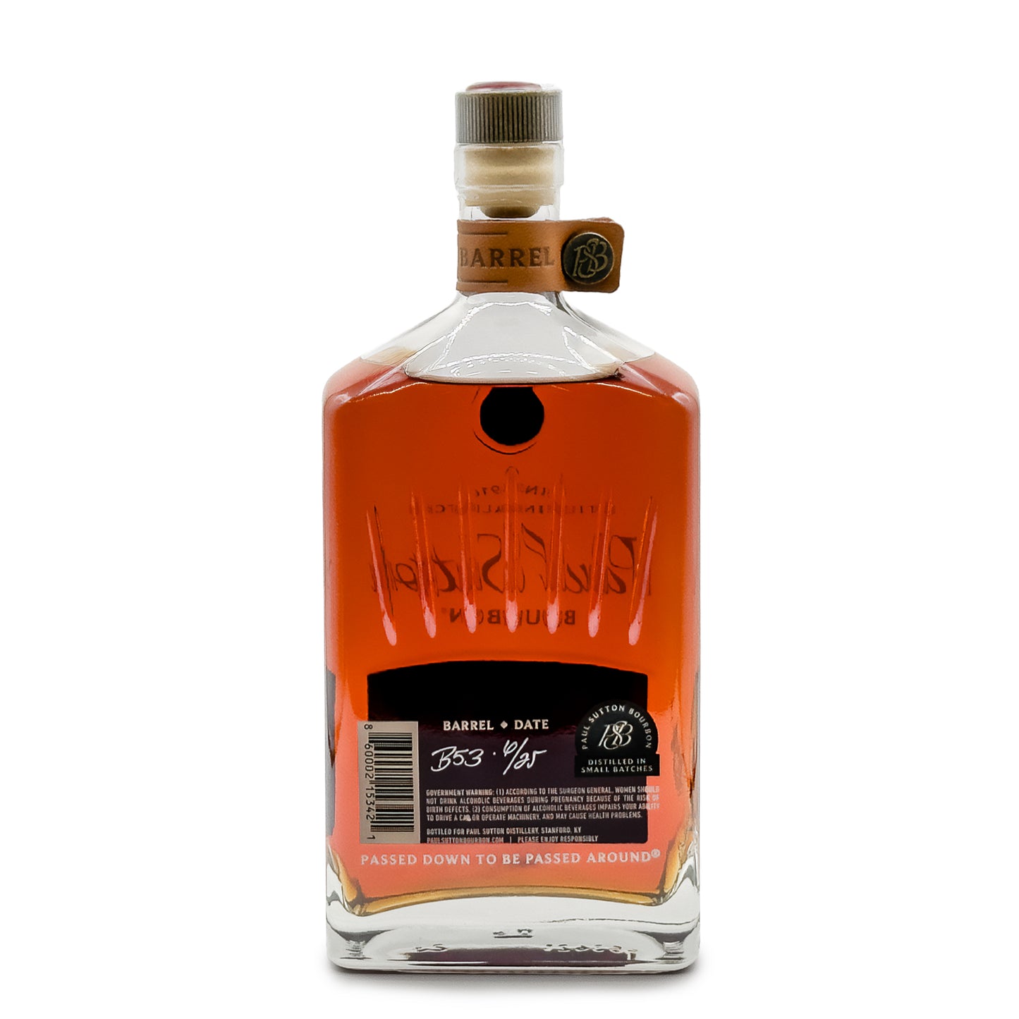 Paul Sutton Bourbon |  117.6 Proof | Brewzle Exclusive