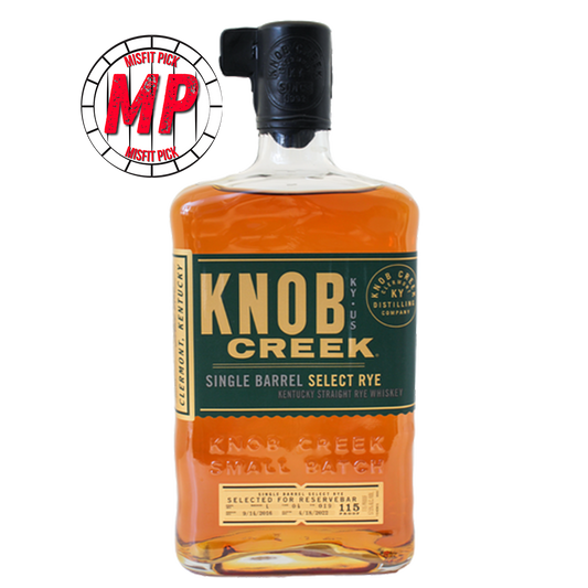 Knob Creek Rye ‘ReserveBar’ - Brewzle Misfit Pick - 750ml